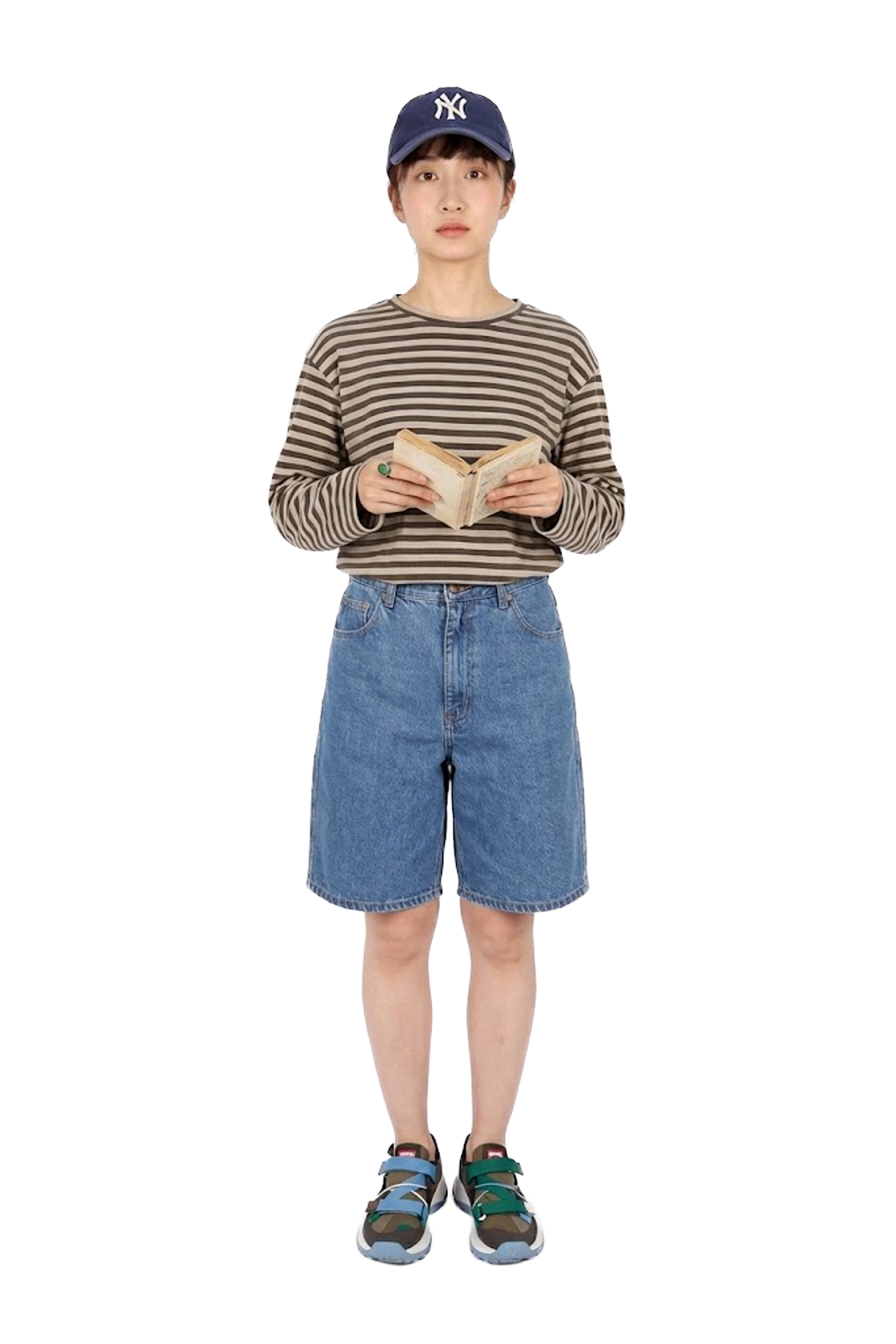 牛仔五分老爺短褲