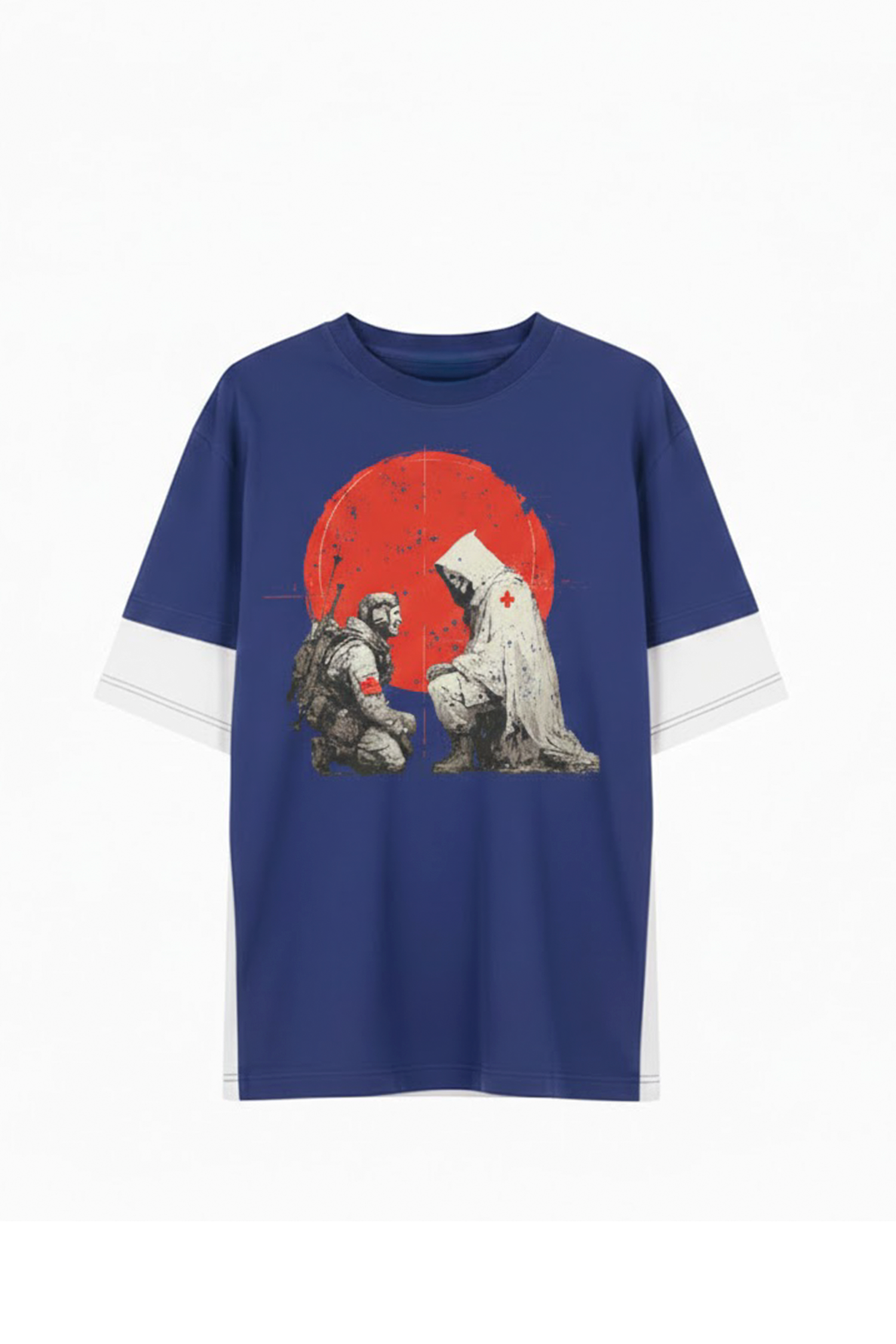 末日科幻風格層次短 T