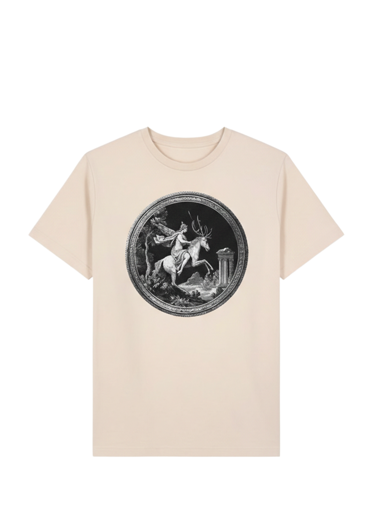 神話圖騰印花短T